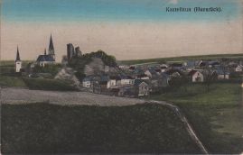 Hier geht es zur Karte mit dem Motiv 'Nachcolorierte Ansicht der Stadt mit Burg und Kirchen' Hier geht es zur Karte mit dem Motiv 'Nachcolorierte Ansicht der Stadt mit Burg und Kirchen'