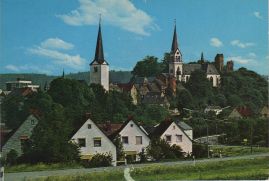 Hier geht es zur Karte mit dem Motiv 'Blick aus dem Norden auf Burg und Kirchen'