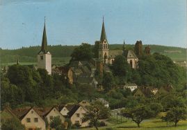 Hier geht es zur Karte mit dem Motiv 'Teilpanorama vom Ortsausgang Moselstraße' Hier geht es zur Karte mit dem Motiv 'Teilpanorama vom Ortsausgang Moselstraße'