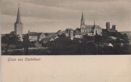 Hier geht es zur Karte mit dem Motiv 'Burg und Kirchen vom Friedhof gesehen' Hier geht es zur Karte mit dem Motiv 'Burg und Kirchen vom Friedhof gesehen'