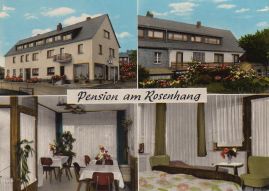 Hier geht es zur Karte mit dem Motiv 'Pension am Rosenhang in der Zeller Straße' Hier geht es zur Karte mit dem Motiv 'Pension am Rosenhang in der Zeller Straße'