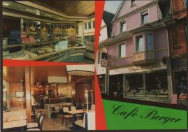 Hier geht es zur Karte mit dem Motiv 'Das Cafe Berger in der Marktstraße' Hier geht es zur Karte mit dem Motiv 'Das Cafe Berger in der Marktstraße'