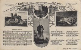 Hier geht es zur Karte mit dem Motiv 'Bäuerin in der Tracht des Hunsrücks' Hier geht es zur Karte mit dem Motiv 'Bäuerin in der Tracht des Hunsrücks'