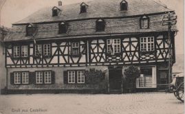 Hier geht es zur Karte mit dem Motiv 'Hotel zum Schwanen in der gepflasterten Marktstraße' Hier geht es zur Karte mit dem Motiv 'Hotel zum Schwanen in der gepflasterten Marktstraße'