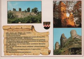 Hier geht es zur Karte mit dem Motiv 'Drei Bilder der Burg und Chronik' Hier geht es zur Karte mit dem Motiv 'Drei Bilder der Burg und Chronik'