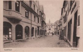 Hier geht es zur Karte mit dem Motiv 'Über die Pflasterstraße zum Rathaus' Hier geht es zur Karte mit dem Motiv 'Über die Pflasterstraße zum Rathaus'