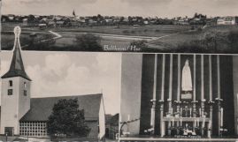 Hier geht es zur Karte mit dem Motiv 'Kirche und Fatima Kapelle' Hier geht es zur Karte mit dem Motiv 'Kirche und Fatima Kapelle'