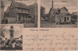 Hier geht es zur Karte mit dem Motiv 'Die Post, die Molkerei und das Kriegerdenkmal' Hier geht es zur Karte mit dem Motiv 'Die Post, die Molkerei und das Kriegerdenkmal'