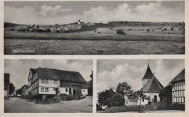 Hier geht es zur Karte mit dem Motiv 'Ortsansicht, ein Haus und die Kirche' Hier geht es zur Karte mit dem Motiv 'Ortsansicht, ein Haus und die Kirche'