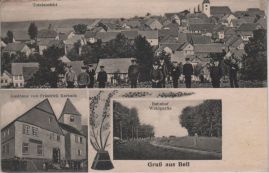 Hier geht es zur Karte mit dem Motiv 'Zwölf Jungen mit Kappen vor dem Dorf' Hier geht es zur Karte mit dem Motiv 'Zwölf Jungen mit Kappen vor dem Dorf'