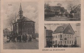 Hier geht es zur Karte mit dem Motiv 'Kirche, Gasthaus und eine Straßenpartie' Hier geht es zur Karte mit dem Motiv 'Kirche, Gasthaus und eine Straßenpartie'