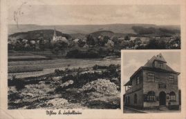 Hier geht es zur Karte mit dem Motiv 'Gasthaus Weber und ein Dorfpanorama' Hier geht es zur Karte mit dem Motiv 'Gasthaus Weber und ein Dorfpanorama'