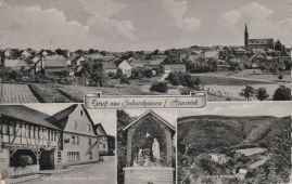Hier geht es zur Karte mit dem Motiv 'Drei Bilder aus dem Dorf und die Waldeck' Hier geht es zur Karte mit dem Motiv 'Drei Bilder aus dem Dorf und die Waldeck'