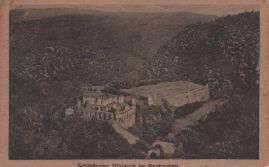 Hier geht es zur Karte mit dem Motiv 'Blick von oben auf die Ruine Waldeck' Hier geht es zur Karte mit dem Motiv 'Blick von oben auf die Ruine Waldeck'