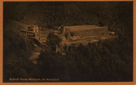 Hier geht es zur Karte mit dem Motiv 'Gebäudereste der Burgruine Waldeck' Hier geht es zur Karte mit dem Motiv 'Gebäudereste der Burgruine Waldeck'