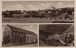 Hier geht es zur Karte mit dem Motiv 'Panorama, Burg Waldeck und die Bäckerei Hammes' Hier geht es zur Karte mit dem Motiv 'Panorama, Burg Waldeck und die Bäckerei Hammes'