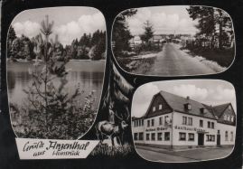 Hier geht es zur Karte mit dem Motiv 'Der Waldsee, ein Panorama und das Gasthaus Krämer' Hier geht es zur Karte mit dem Motiv 'Der Waldsee, ein Panorama und das Gasthaus Krämer'