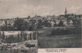 Hier geht es zur Karte mit dem Motiv 'Ein Panorama und Hirsche bei Argenthal' Hier geht es zur Karte mit dem Motiv 'Ein Panorama und Hirsche bei Argenthal'