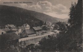Hier geht es zur Karte mit dem Motiv 'Erhöhte Straße vor Rheinböller Hütte'
