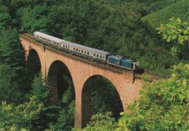 Hier geht es zur Karte mit dem Motiv 'Sonderzug auf dem Hubertusviadukt' Hier geht es zur Karte mit dem Motiv 'Sonderzug auf dem Hubertusviadukt'