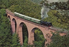 Hier geht es zur Karte mit dem Motiv 'Sonderfahrt über das Hubertus-Viadukt'