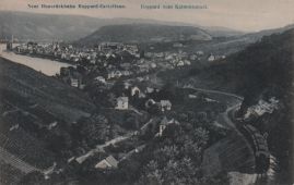 Hier geht es zur Karte mit dem Motiv 'Zug kurz vor dem Zielort Boppard'