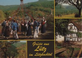 Hier geht es zur Karte mit dem Motiv 'Eine Volkstanzgruppe bei Lütz' Hier geht es zur Karte mit dem Motiv 'Eine Volkstanzgruppe bei Lütz'