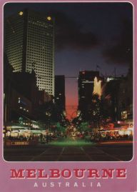 Hier geht es zur Karte mit dem Motiv 'Bourke Street Mall in der Nacht' Hier geht es zur Karte mit dem Motiv 'Bourke Street Mall in der Nacht'