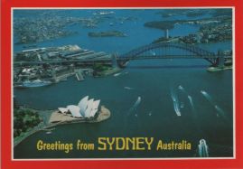Hier geht es zur Karte mit dem Motiv 'Luftbild des Hafens von Sydney' Hier geht es zur Karte mit dem Motiv 'Luftbild des Hafens von Sydney'
