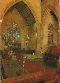 Hier geht es zur Karte mit dem Motiv 'Trinity Garrison Kirche von innen'