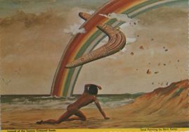 Hier geht es zur Karte mit dem Motiv 'Bumerang zerstört Regenbogen' Hier geht es zur Karte mit dem Motiv 'Bumerang zerstört Regenbogen'