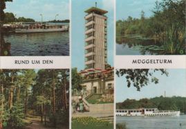 Hier geht es zur Karte mit dem Motiv 'Der Müggelturm und seine Umgebung' Hier geht es zur Karte mit dem Motiv 'Der Müggelturm und seine Umgebung'