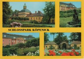 Hier geht es zur Karte mit dem Motiv 'Vier Bilder des Schlossparks in Köpenick' Hier geht es zur Karte mit dem Motiv 'Vier Bilder des Schlossparks in Köpenick'