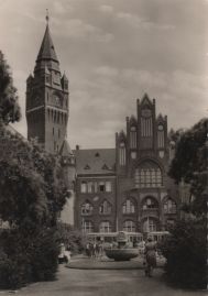Hier geht es zur Karte mit dem Motiv 'Das Rathaus von der Dahme aus gesehen' Hier geht es zur Karte mit dem Motiv 'Das Rathaus von der Dahme aus gesehen'