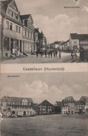 Hier geht es zur Karte mit dem Motiv 'Der Marktplatz und die Bahnhofstraße' Hier geht es zur Karte mit dem Motiv 'Der Marktplatz und die Bahnhofstraße'