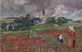 Hier geht es zur Karte mit dem Motiv 'Aquarell mit Blumen und Burg' Hier geht es zur Karte mit dem Motiv 'Aquarell mit Blumen und Burg'