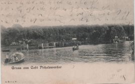 Hier geht es zur Karte mit dem Motiv 'Ein Café auf der Insel Pichelswerder' Hier geht es zur Karte mit dem Motiv 'Ein Café auf der Insel Pichelswerder'