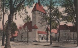 Hier geht es zur Karte mit dem Motiv 'Neue Dorfkirche in Tegel.' Hier geht es zur Karte mit dem Motiv 'Neue Dorfkirche in Tegel.'