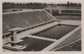 Hier geht es zur Karte mit dem Motiv 'Schwimmstadion im Olympiapark' Hier geht es zur Karte mit dem Motiv 'Schwimmstadion im Olympiapark'