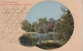 Hier geht es zur Karte mit dem Motiv 'Karpfenteich im Schlosspark' Hier geht es zur Karte mit dem Motiv 'Karpfenteich im Schlosspark'