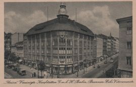 Hier geht es zur Karte mit dem Motiv 'Union Vereinigte Kaufstätten etwa 1940' Hier geht es zur Karte mit dem Motiv 'Union Vereinigte Kaufstätten etwa 1940'