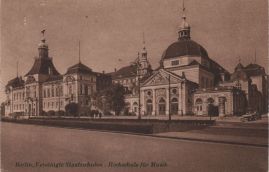 Hier geht es zur Karte mit dem Motiv 'Hochschule für Musik in der Hardenbergstraße' Hier geht es zur Karte mit dem Motiv 'Hochschule für Musik in der Hardenbergstraße'