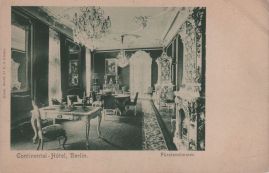 Hier geht es zur Karte mit dem Motiv 'Das Fürstenzimmer des Continental-Hotels' Hier geht es zur Karte mit dem Motiv 'Das Fürstenzimmer des Continental-Hotels'