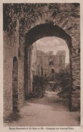 Hier geht es zur Karte mit dem Motiv 'Eingang zur inneren Burg Rheinfels' Hier geht es zur Karte mit dem Motiv 'Eingang zur inneren Burg Rheinfels'