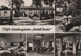 Hier geht es zur Karte mit dem Motiv 'FDGB-Erholungsheim Bertolt Brecht' Hier geht es zur Karte mit dem Motiv 'FDGB-Erholungsheim Bertolt Brecht'