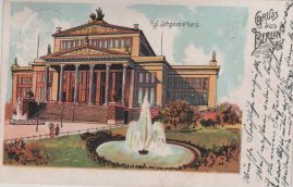 Hier geht es zur Karte mit dem Motiv 'Springbrunnen vor dem Schauspielhaus' Hier geht es zur Karte mit dem Motiv 'Springbrunnen vor dem Schauspielhaus'