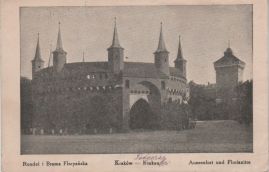 Hier geht es zur Karte mit dem Motiv 'Florianitor und Barbakan' Hier geht es zur Karte mit dem Motiv 'Florianitor und Barbakan'