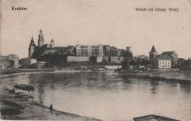 Hier geht es zur Karte mit dem Motiv 'Wawelschloss aus der Ferne'