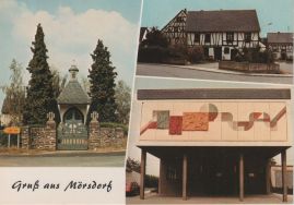 Hier geht es zur Karte mit dem Motiv 'Drei farbige Bilder aus Mörsdorf'