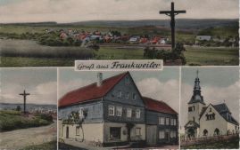 Hier geht es zur Karte mit dem Motiv 'Laden, Kirche und zwei Kreuze' Hier geht es zur Karte mit dem Motiv 'Laden, Kirche und zwei Kreuze'